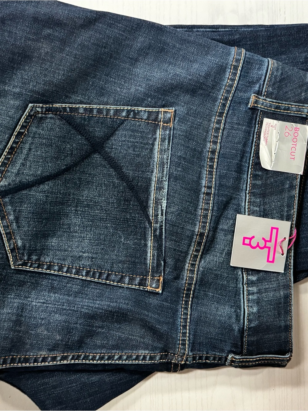 Womens Dark Blue Bootcut Jeans - Brand: (unspecified)
